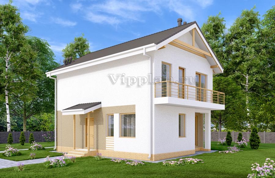 Двухэтажный с подвалом, кухней-гостиной и четыремя спальнями